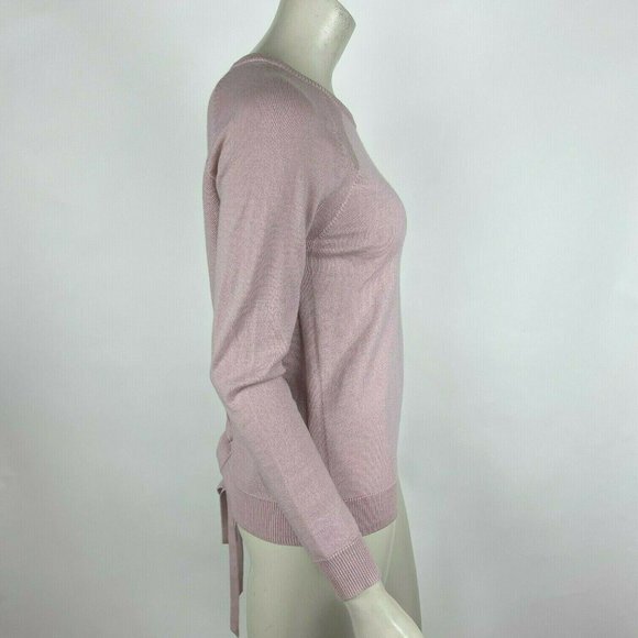 Lululemon Tied To You Sweater Long Sleeve Pink - Picture 4 of 8